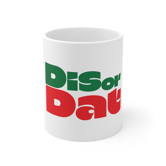 Festive 11oz Mug - "Dis or Dat" Design for Holiday Cheer (US ONLY)