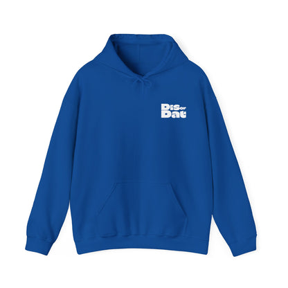 TEAM DIS ON BACK Unisex Heavy Blend™ Hooded Sweatshirt (EU ONLY)