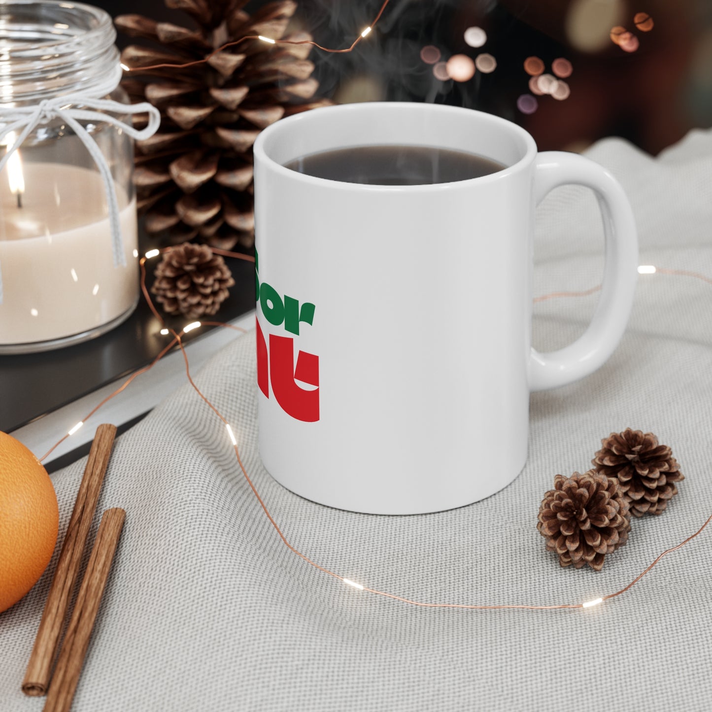 Festive Ceramic Coffee Mug (EU ONLY)